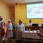 В центральной поликлинике г. Гродно поздравили коллектив с наступающим Новым годом и Рождеством