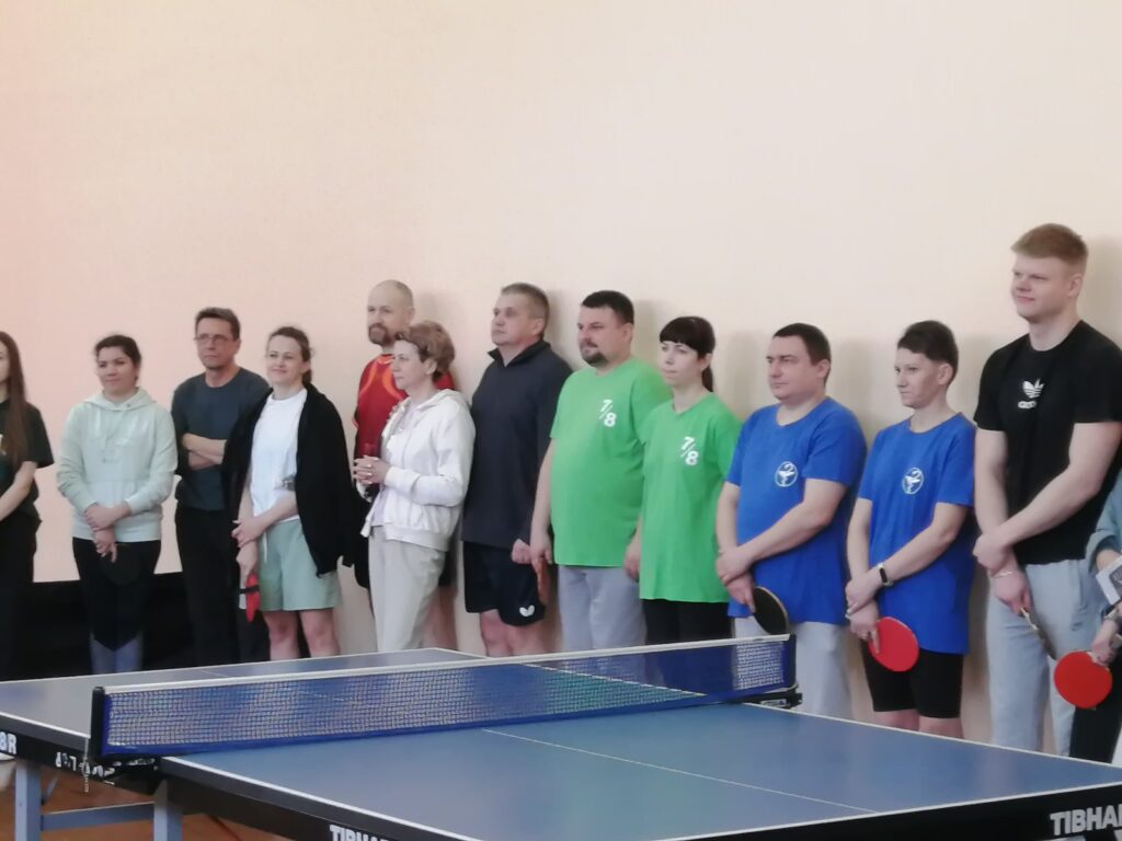 Соревнования по настольному теннису4