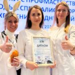 Молодой врач общей практики центральной поликлиники Анастасия Гончаревич одержала победу в областном конкурсе профмастерства молодых специалистов в номинации «Лучший молодой специалист -врач общей практики»